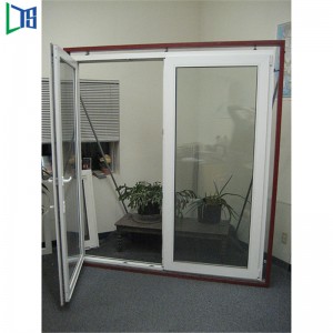 Kaksisuuntainen aukaisu kaksoiskarkaistua lasialumiinia, kallista ja käännä Windows Filippiinit jauhemaalausharmaaksi