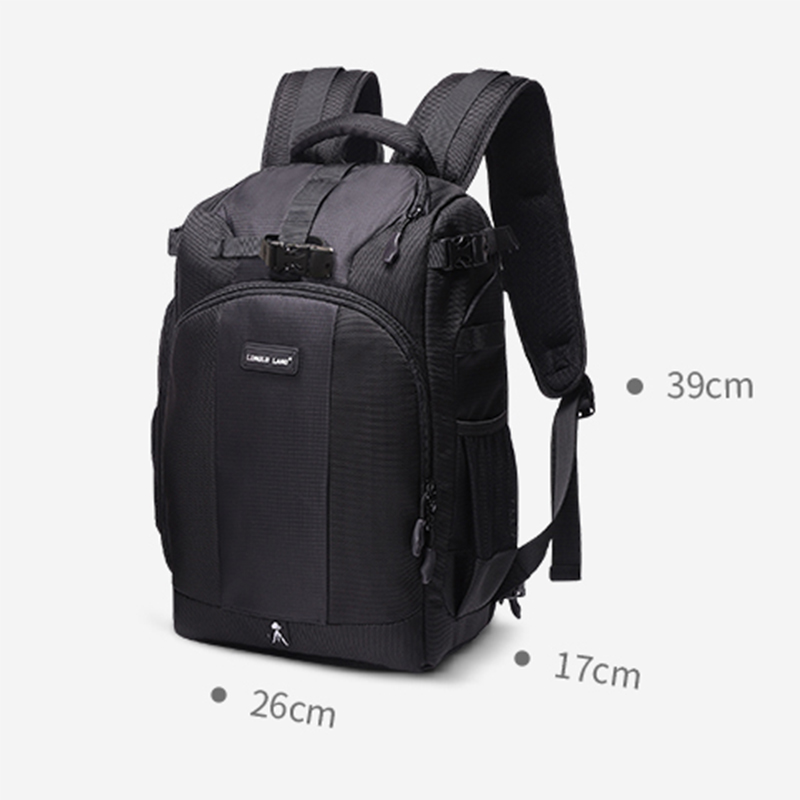 TH350 UUSI muoti nylon musta kamera reppu matkamatka reppu kannettavan tietokoneen reppu