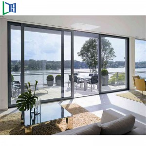 Australialainen liukuva pinoamisoija, kaksoislasitusjauhemaalauksella, valmis tuotemerkki