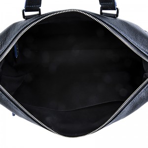 18SG-6817F miesten aihiollinen aitoa nahkaa kannettavan tietokoneen salkku-yrityslaukku, jossa on Tablet Pocket