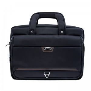 17SG-7584F klassinen yritysvesitiivis matkalaukku kannettavan tietokoneen laukku 15,6 tuuman laajennettavissa olevaan olkalaukkuun tietokoneelle