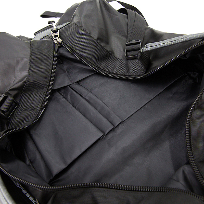 19SA-7847M sileä nylonmateriaalista valmistettu urheilullinen matkalaukku, kestävä nailonipussi