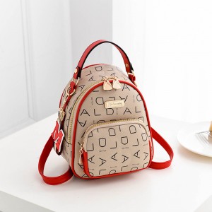 HD0823 - Korean reppu yksinkertainen naisten laukku muoti olkalaukku