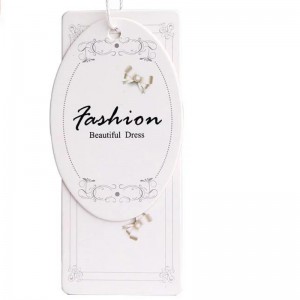 Creative Fashion Clothing etiketti hangtag Räätälöity 04