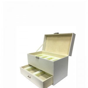 Tukku räätälöityjä pieniä nahkaa ylellinen koru lahjapakkaus