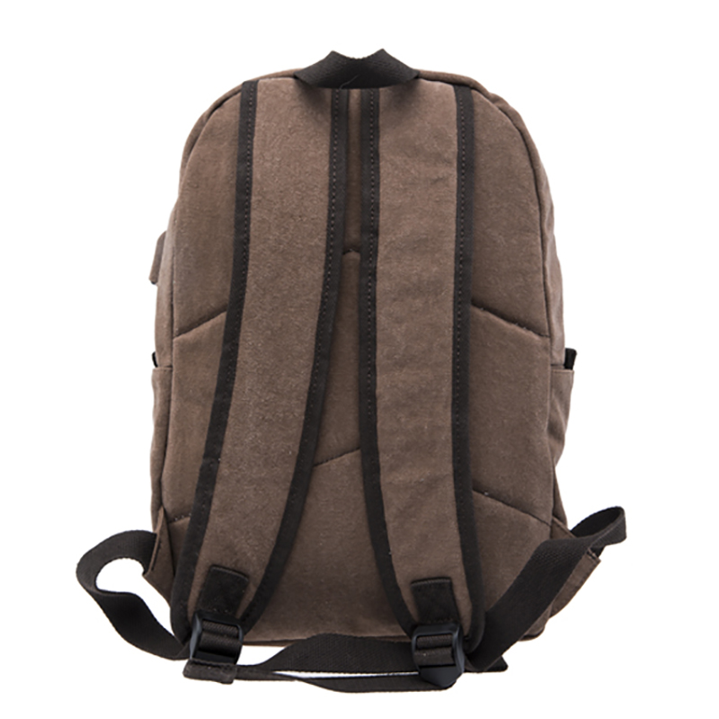 2019 kuuma myynti urheilu minimalistinen retro koulu mukautetun back pack kangas kannettavan tietokoneen laukku reppu 17SC-6683M