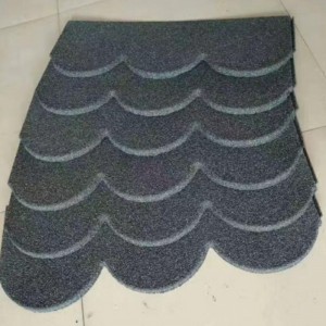 Värillinen kivi metalli kala-laatat