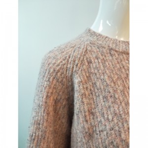 PINK ROUND-NECK JUMPER RLWS0016F