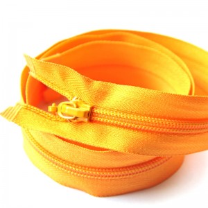 Puuvillatakki avoin pää 70 cm 5 # nylon vetoketju 5