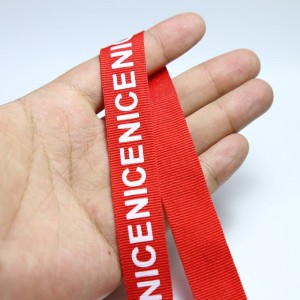 7 # ： Muoti NICE 2 cm painettu grosgrain-nauha urheiluvaatteille