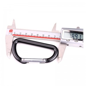 carabiner ulkokiipeilyvarusteet kiipeilyn solki turvakoukku kiipeily nopea ripustaa