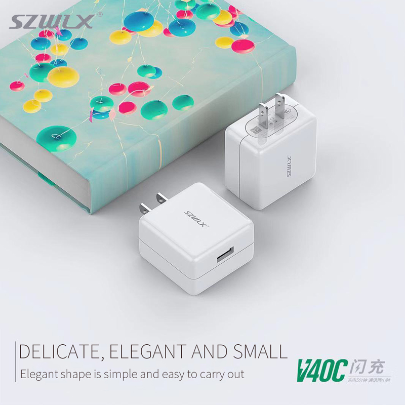 WEX - V40C OPPO VOOC - salamavirtasovitin, seinä laturi, matkalaturi