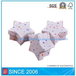 Star-muotoinen lahjapakkaus