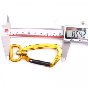 Ulkouima kalliokiipeily ja retkeily päälukko karabinaattori monitoimimutteri vuorikiipeilykoukku vuorikiipeilyn solki nopean pudotuksen varmuuslukko d-ruuvi päälukko ilmailun alumiiniseos