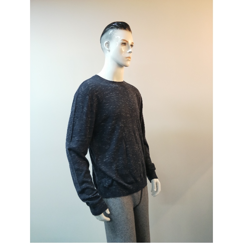 NAVY PYÖRÄNKOHTAINEN SWEATER RLMS0016F