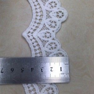 2 # maidon silkkipitsi ace Polyesteri / Nylon-pitsi ， puuvilla pitsi