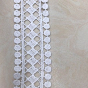 7 # maidon silkkipitsi ace Polyesteri / Nylon-pitsi ， puuvilla pitsi