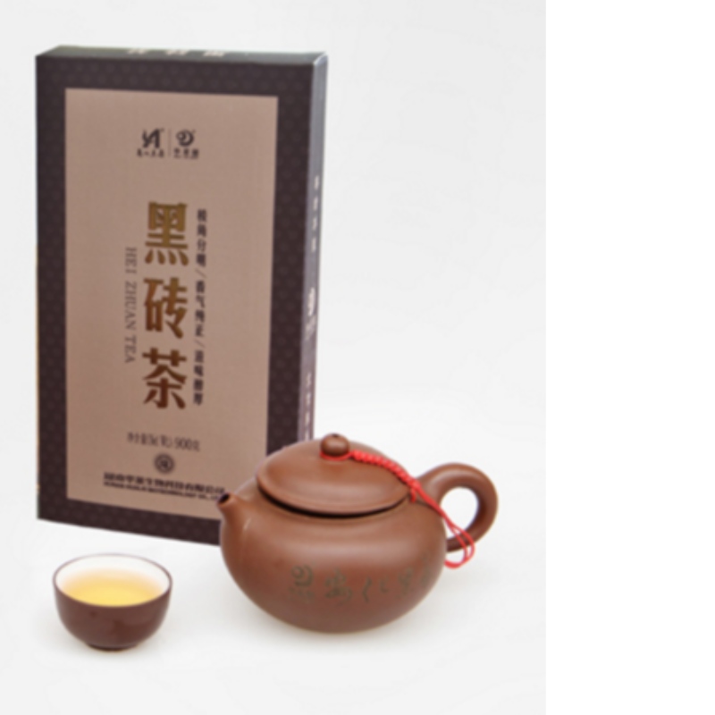 900g fuzhuan-teehunan anhuan mustaa teetä terveydenhuoltoteetä