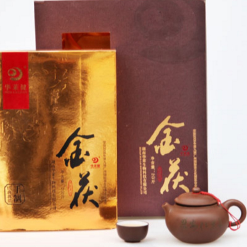 2000g kulta fuzhuan hunan anhua musta tee terveydenhuolto teetä