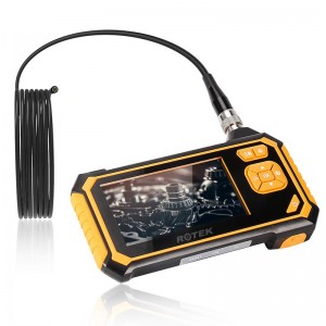 Teollisuuden endoskooppi 1080P HD 4,3 tuuman värillinen LCD-näyttö Borescope Far Focus Kauko-ohjauskamera IP67 -kämmentietokone