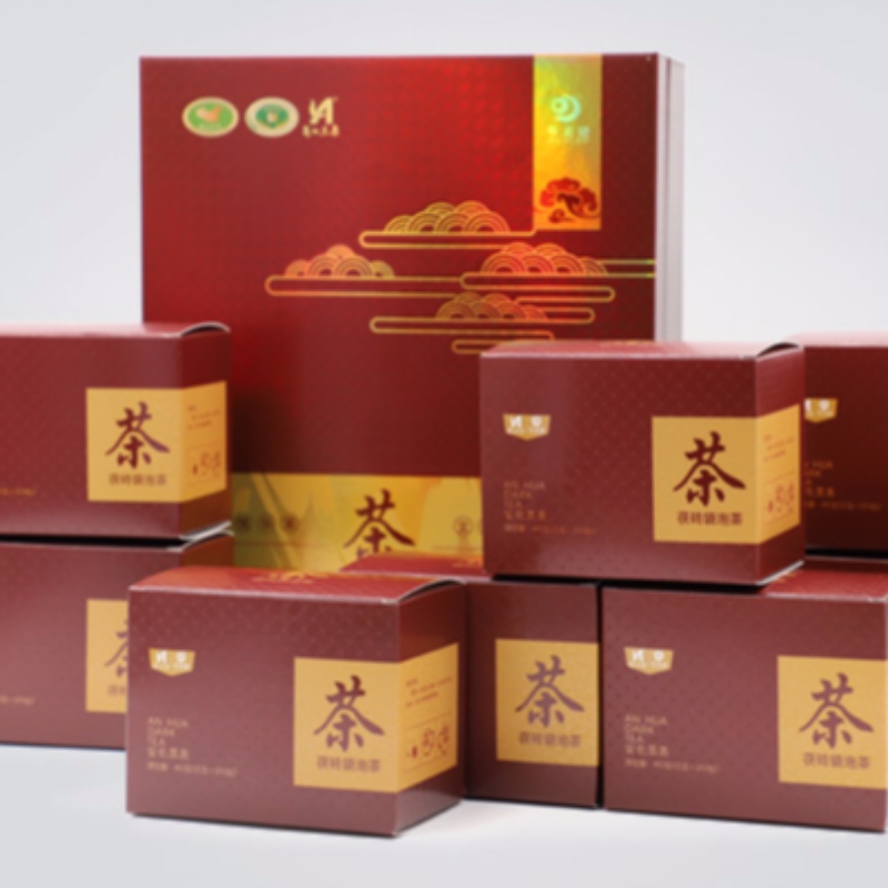 fuzhuan teepussi hunan anhua musta tee terveydenhuollon teetä
