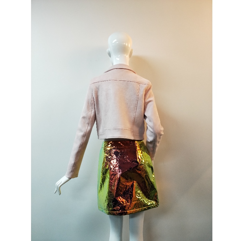 PINK LADIES SUEDETTE JACKET RLWSJ0001N