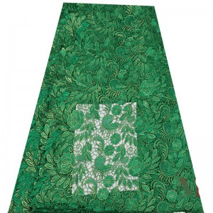 Hot myynti morsiamen mekko 3d kirjailtu pitsi kangas naisille