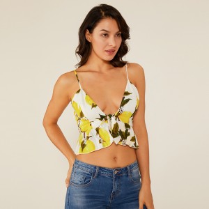 Factory Oem Summer Floral Mini lyhyt kuuma tyttö seksikäs naiset Camisole