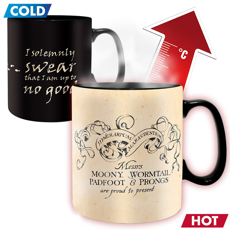 11oz Magic Coffee Heat Senitive Mug Color Vaihto Heat Cup, keraaminen kahvimuki