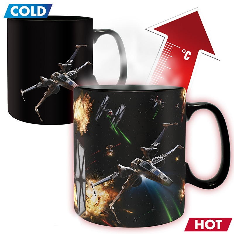 11oz Magic Coffee Heat Senitive Mug Color Vaihto Heat Cup, keraaminen kahvimuki
