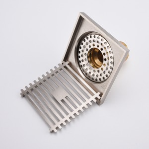 Pesuhuoneen lattia-ansa ritiläkansi koristeelliset kylpyhuoneen pesuallasten tyhjennyskannet