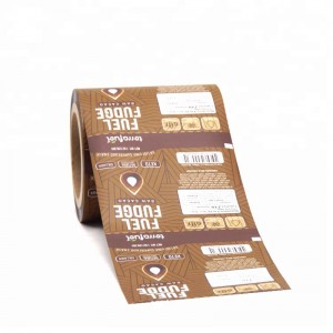 Räätälöity metalloitu elintarvikepakkaus muovilaminaattipakkaus valssauskalvo