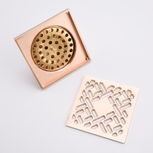 Suihkutason lattian tyhjennysaukon puhdistustulppa