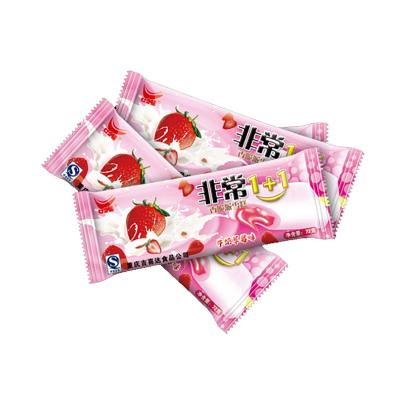 Ruoka teollisuuskäyttöön ja kuumasaumauksen tiivistäminen ja kahva popsicle bagice bag