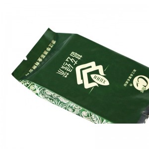 Pakattu Side Gusset -alumiinifoliopussi teetäyttöpakkauksiin