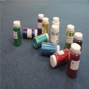 Erinomainen Irinescent Glitter -jauhe kuusikulmainen tukku