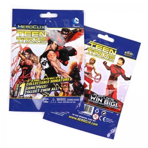 Uuden tuotteen minilelulaukusta riippumaton pakkauspussi Tukee räätälöityä vetoketjullista sulkemista