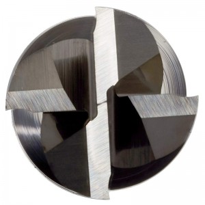 Erittäin pitkä kiinteän kovametallipäätymylly, 4 uraa, 1/4 \