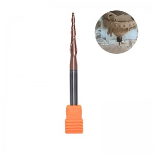 Kartiokuularadiopäätymylly, 1/4 \