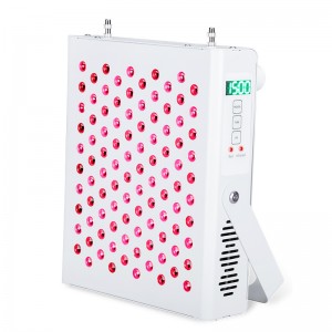 RD500 punainen 660nm ja lähellä infrapuna 850nm kodin valoterapialaitteita, 500 W kannettava LED-terapiavalo iholle ja kipulle