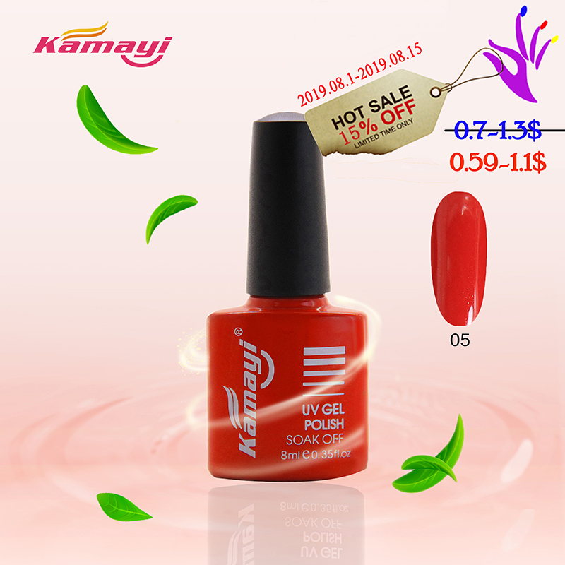 Kamayi Valmistaja kynsigeeli UV-geeli imee pois OEM / ODM UV / LED-geelin kynsilakan