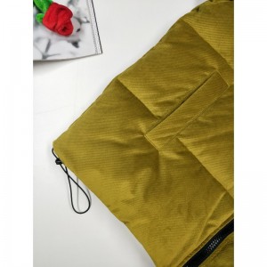 KELTAINEN JA MUSTA KONTRASTI-MIESTEN PUFERITAKKI RLMPC0020N