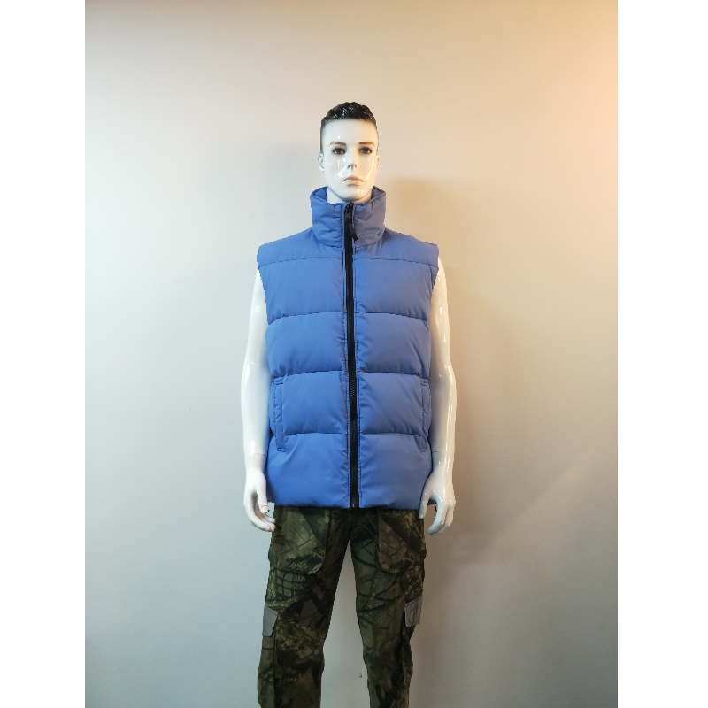 MIHENEN SININEN PADED VEST RLMV0001