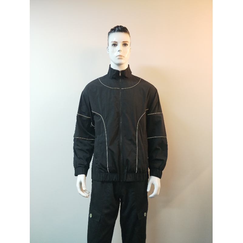 MIESTEN MUSTA WINDBREAK-TAKKI RLMJ0003