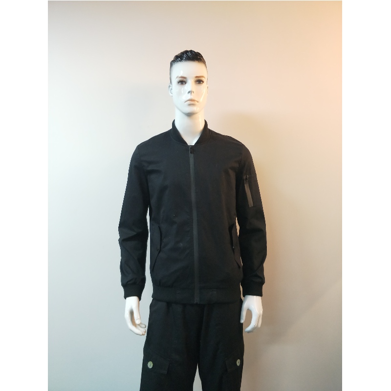 MEN'S BLACK CASUAL TAKKI RLMJ0006