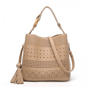 HD0827 - tukkumyynti Hollow Out Pu -nahkalaukku naisille