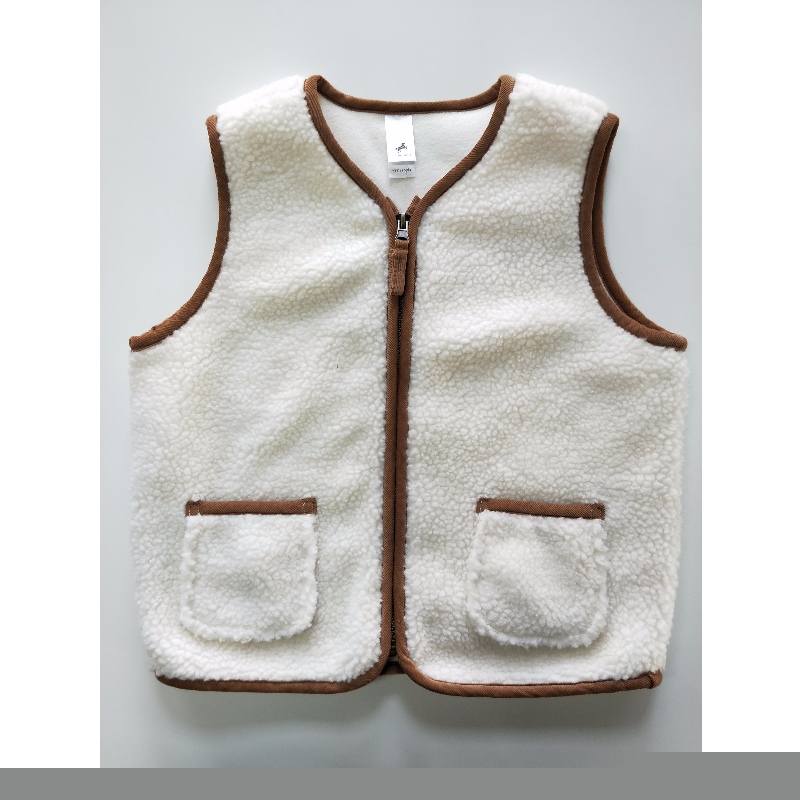 LASTEN VALKOINEN BORG VEST RLCV0002