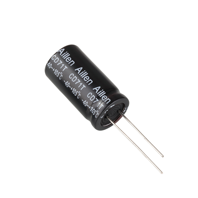 CD71T plug-in alumiini elektrolyyttikondensaattori
