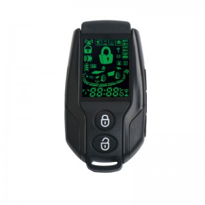 kaksisuuntainen hyppykoodi lcd-kaukosäädin auton turvajärjestelmä automaattinen hälytysjärjestelmä