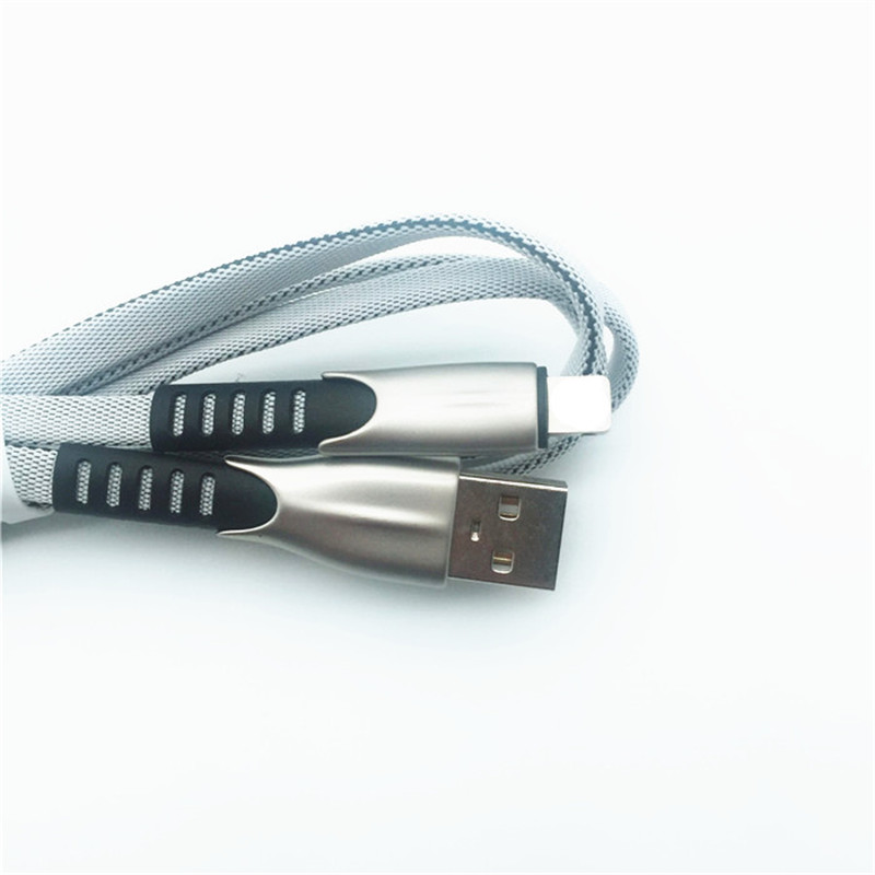 KPS-1001CB 8PIN Wholesale 1m vahva nopea lataus USB 2.0 8pin lataus- ja synkronointikaapeli